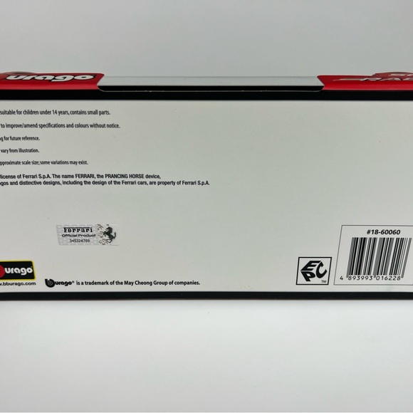 Ferrari SF-23 #55 Carlos Sainz Formula One F1  2023 Burago Diecast 1/24 Sz 9.5” - Picture 10 of 15